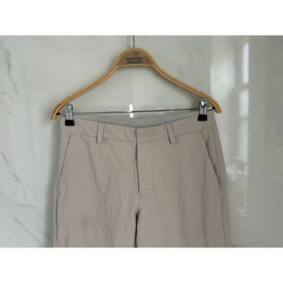 Ministry Of Supply Pace Poplin Lightweight Weather Wear Pants 30 Beige Wrinkle R - Picture 3 of 9